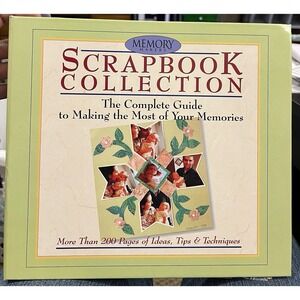 Memory Makers Scrapbook Collection - Spiral-bound Guide- EUC